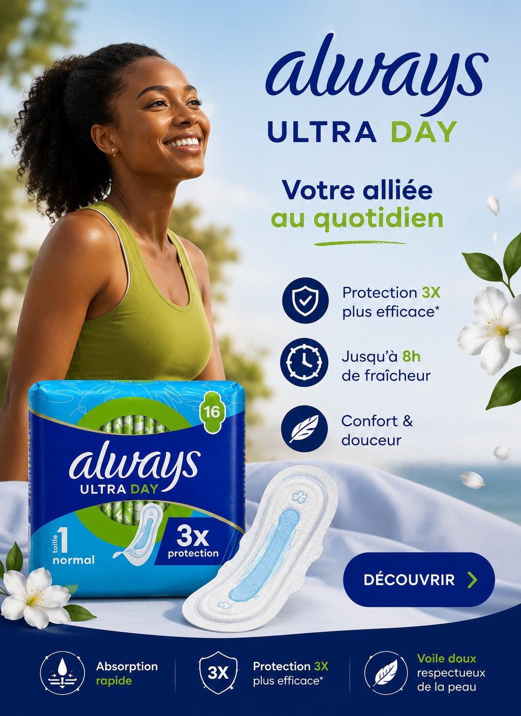 Always Ultra Day - Votre alliée au quotidien