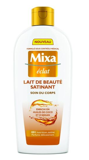 Mixa Eclat Lait de Beauté Satinant - packshot principal
